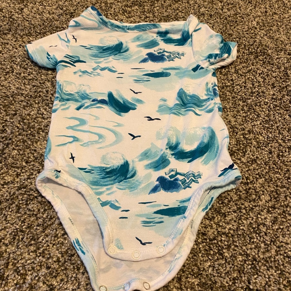 Angel Dear short sleeve onsie